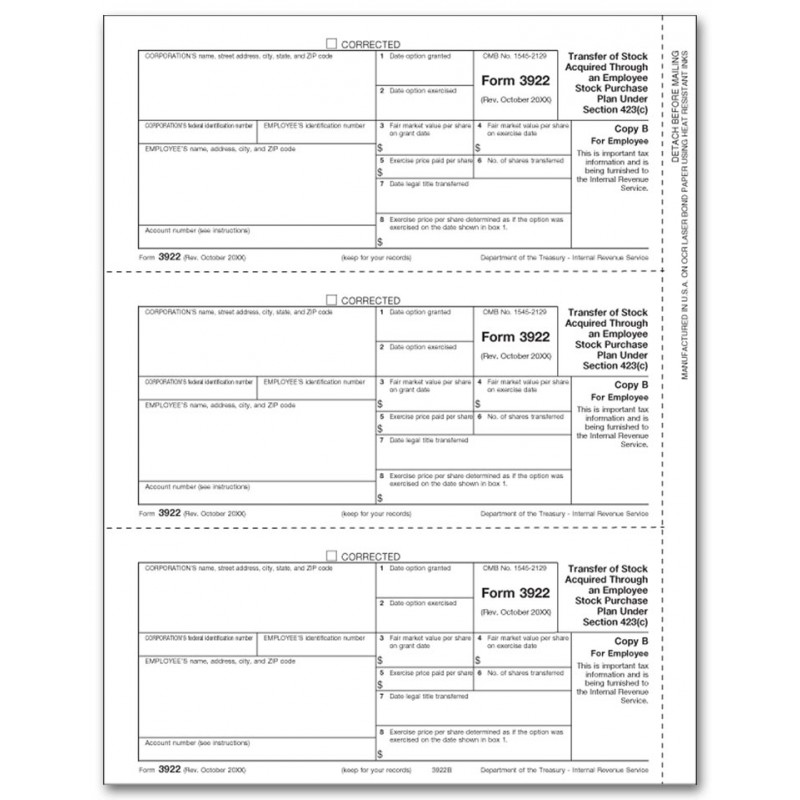 3922-laser-tax-forms-copy-b-free-shipping