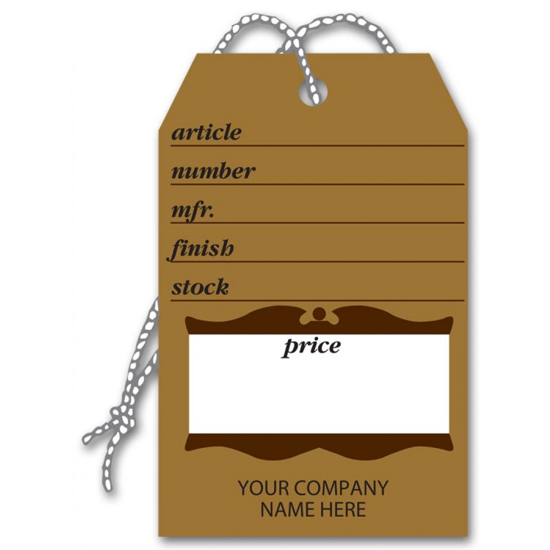 price tags for furniture