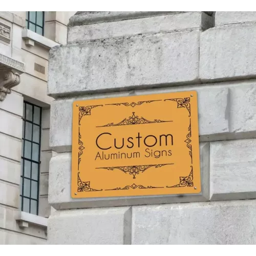 Aluminum Sign 