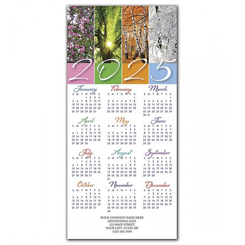 Yearlong Wishes Calendar Cards 