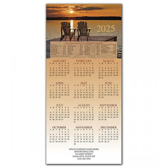 By the Lake Calendar Cards