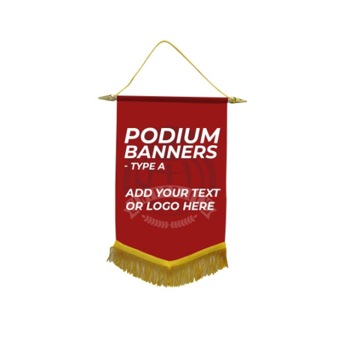 Podium Banners- Type A 