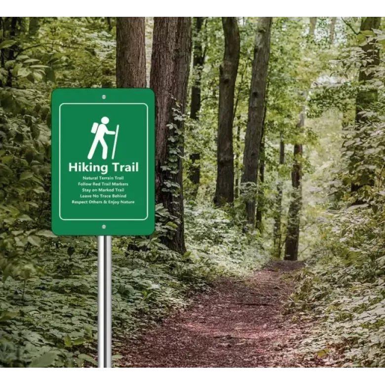 Custom Trail Markers Signs