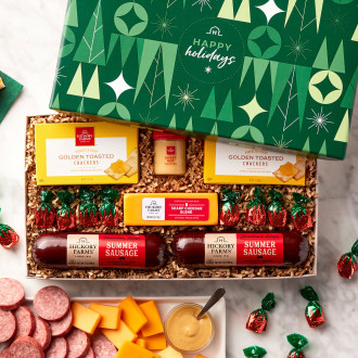 Happy Holidays Savory Bites Gift Box