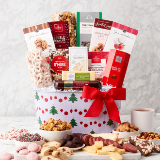 Deluxe Merrymaker Gift Basket