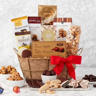 Decadent Delights Chocolate Gift Basket