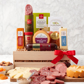 Meat & Cheese Gift Crate