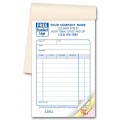 Carbon Copy Sales Receipt Books | Free Shipping