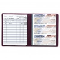 business size checkbook cover
