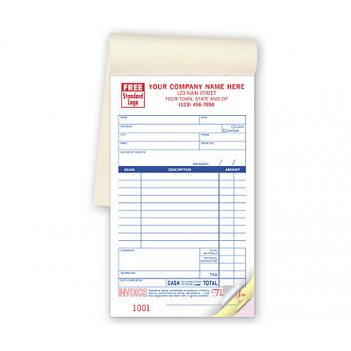 Service Order Invoice Forms Booked 