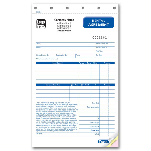 Rental Agreements with Terms 