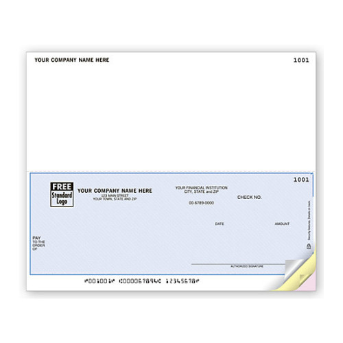 Laser Bottom 7" Multi-Purpose Checks 