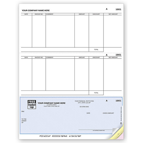 Laser Bottom Accounts Payable Check  