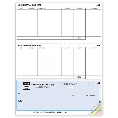 Laser Bottom Accounts Payable Check 