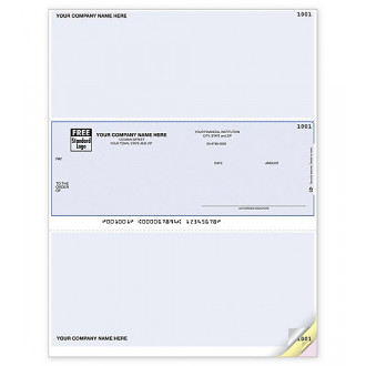 Laser Middle Checks, One Write Plus Compatible