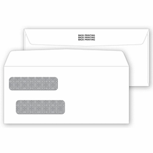 Double Window Security Envelopes