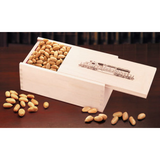 Wooden Collector's Box with Choice Virginia Peanuts