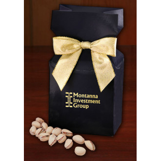 Navy Preprinted Boxes with California Pistachios