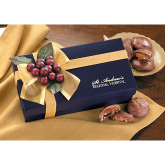 Navy Pecan Turtles Gift Box  