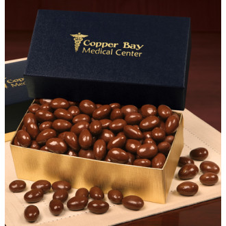 Navy Chocolate Covered Almonds