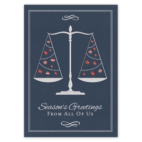 From The Firm Attorney Legal Holiday Cards 