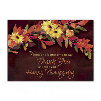 Autumn Swag Thanksgiving Cards