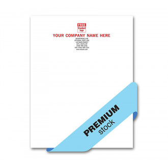 Premier Letterhead, 1 Or 2 Ink Colors