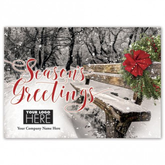 Seasonal View Holiday Logo Cards