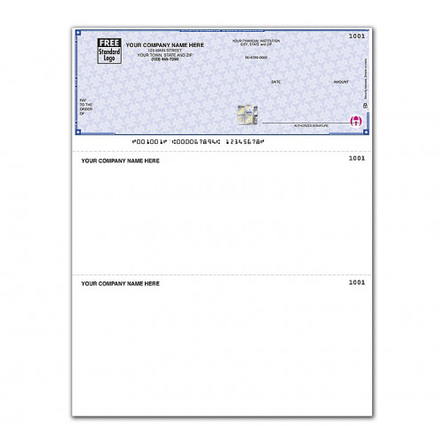 High Security Laser Top Check 