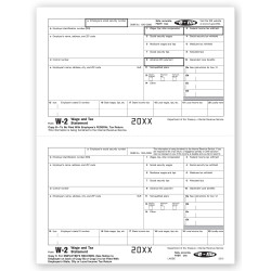 Laser W 2, Employee Copy B and 2/C