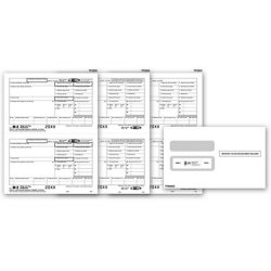 Laser W 2 Electronic Filing Set & Envelope Kit, 5 part