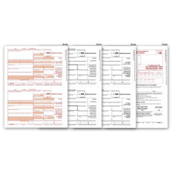 Laser 1099 INT Income Set, 3 part