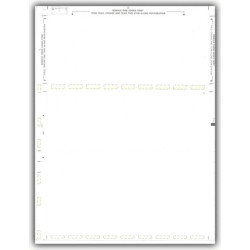 3 Up Blank Laser 1099, Pressure Seal