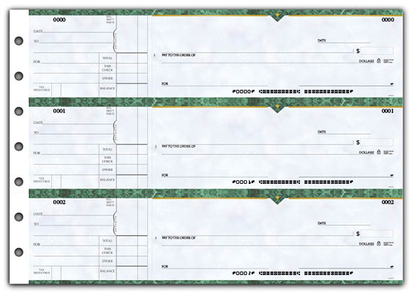 3 To A Page Checks - Business Checks - Business Checks Order